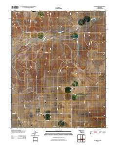 Guymon SE 2010 topographic map thumbnail