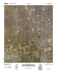 Hackberry Lake 2010 topographic map thumbnail