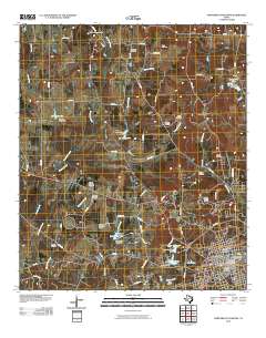 Northwest Palestine 2010 topographic map thumbnail