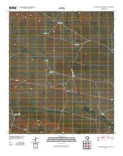 Molesworth Mesa North 2010 topographic map thumbnail