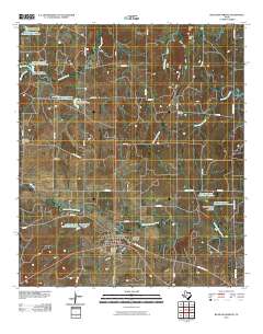 Richland Springs 2010 topographic map thumbnail