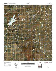 Riesel 2010 topographic map thumbnail
