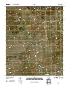 Odell 2010 topographic map thumbnail