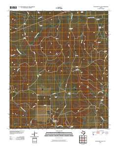 Pitchfork Flats 2010 topographic map thumbnail