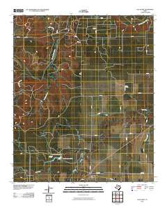 Old Glory 2010 topographic map thumbnail