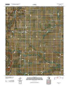 Sagerton 2010 topographic map thumbnail