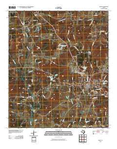 Rusk 2010 topographic map thumbnail