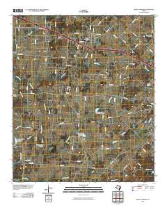 Myrtle Springs 2010 topographic map thumbnail