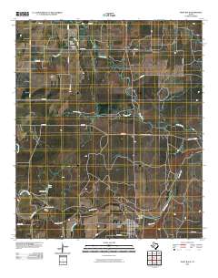 Paint Rock 2010 topographic map thumbnail