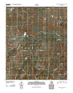 Prickly Pear Branch 2010 topographic map thumbnail