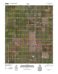 Mustang Lake 2010 topographic map thumbnail