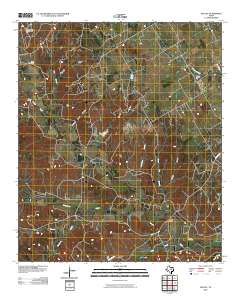 Paluxy 2010 topographic map thumbnail
