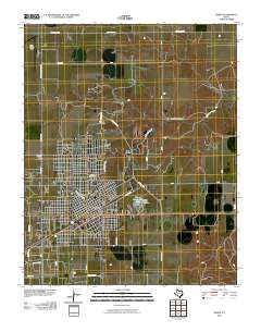 Pampa 2010 topographic map thumbnail