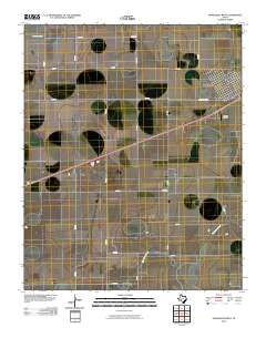 Panhandle West 2010 topographic map thumbnail