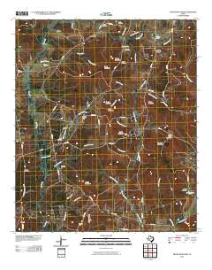Pryor Mountain 2010 topographic map thumbnail