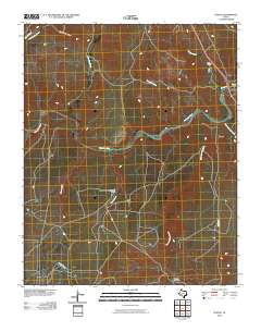 Puente 2010 topographic map thumbnail