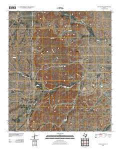 Rustler Hills 2010 topographic map thumbnail