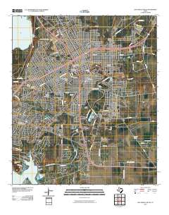 San Angelo South 2010 topographic map thumbnail