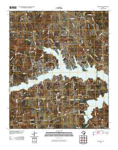 New Hope 2010 topographic map thumbnail