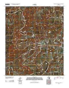 Mineral Wells West 2010 topographic map thumbnail