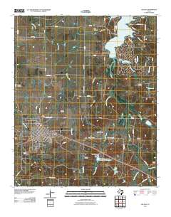 Nocona 2010 topographic map thumbnail