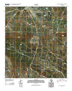 North Fort Hood 2010 topographic map thumbnail