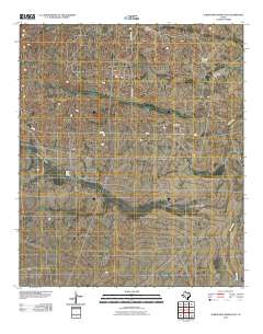 Screw Bean Draw East 2010 topographic map thumbnail