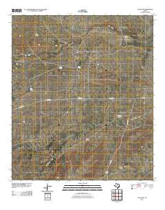 Toyah SW 2010 topographic map thumbnail