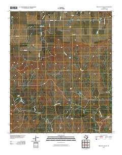 Truscott South 2010 topographic map thumbnail