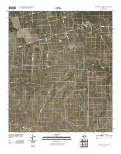 Sevenmile Corner SE 2010 topographic map thumbnail