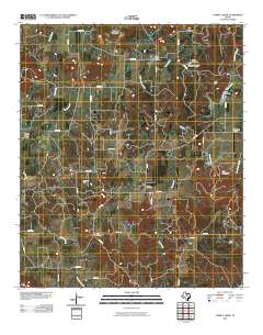 Turkey Creek 2010 topographic map thumbnail