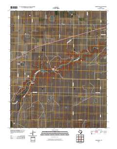 Umbarger 2010 topographic map thumbnail