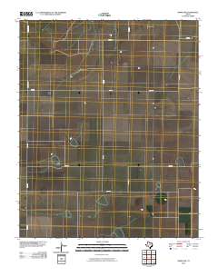 Simms NW 2010 topographic map preview