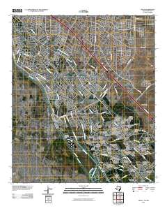 Ysleta 2010 topographic map thumbnail