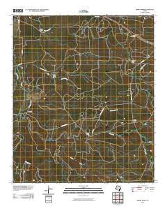 Smoky Draw 2010 topographic map thumbnail
