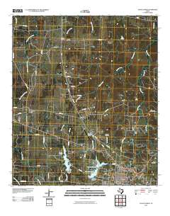 Teague North 2010 topographic map thumbnail