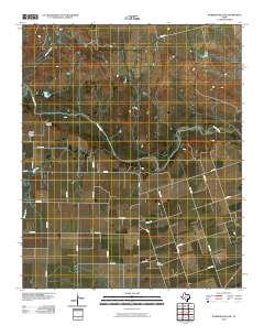 Warrior Hollow 2010 topographic map thumbnail