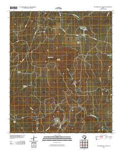 Southerland Canyon 2010 topographic map thumbnail