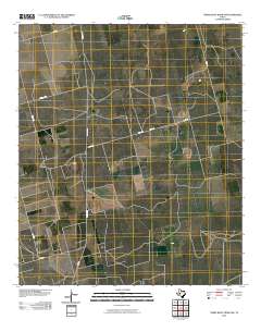 Three Bluff Draw NW 2010 topographic map thumbnail