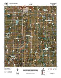 Santa Anna 2010 topographic map thumbnail