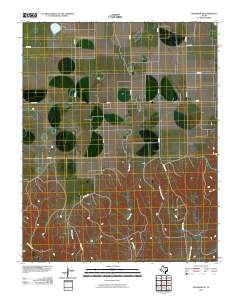 Spearman SE 2010 topographic map thumbnail