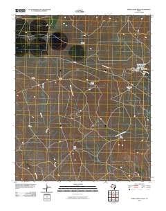 Spring Creek Ranch 2010 topographic map thumbnail