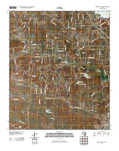 Springtown SE 2010 topographic map thumbnail