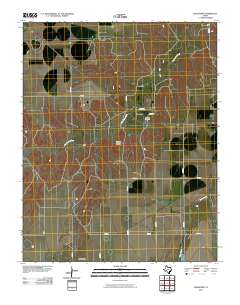 Hansford 2010 topographic map thumbnail