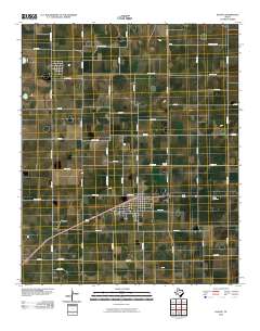 Idalou 2010 topographic map thumbnail