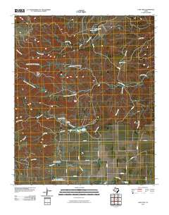 Lake Theo 2010 topographic map thumbnail