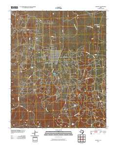 Stinnett 2010 topographic map thumbnail