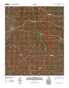 Buckhorn Draw West 2010 topographic map thumbnail