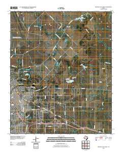 Wichita Falls East 2010 topographic map thumbnail