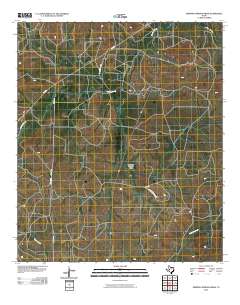 Dripping Springs Draw 2010 topographic map thumbnail
